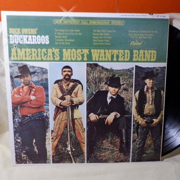 ~~~ BUCK OWENS' ~~~ America's Most Wanted Band - Picture 1 of 2